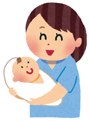 出産赤ちゃん