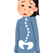 ゆがみ女性