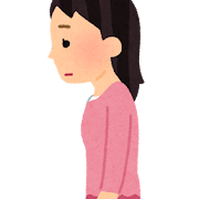 猫背女性